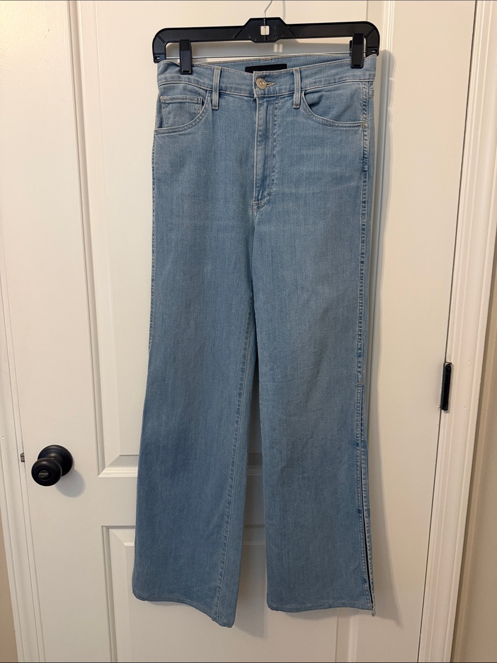 3x1 split hem jeans